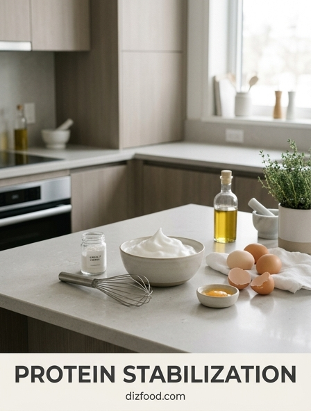 Achieving Superior protein stabilization: A Guide to Using Cream of Tartar and Lemon Juice in Meringues