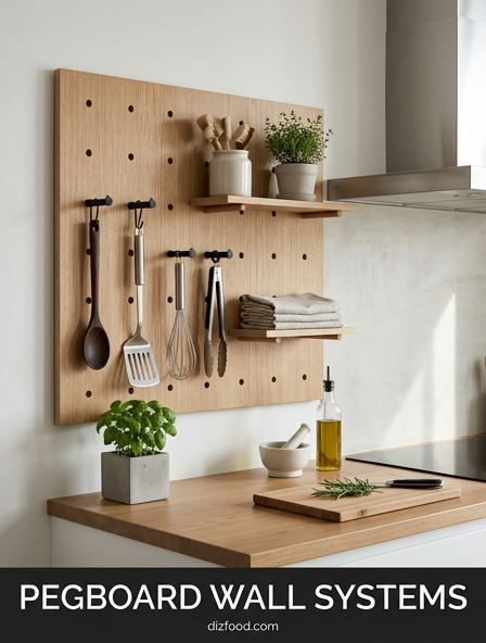Create a Highly Adaptable Workspace Using Custom Pegboard Wall Systems