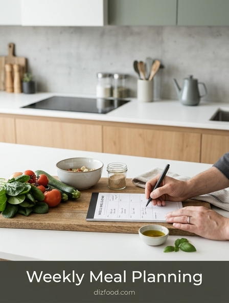 Enhance Kitchen Agility and Ingredient Freshness with Weekly Meal Planning