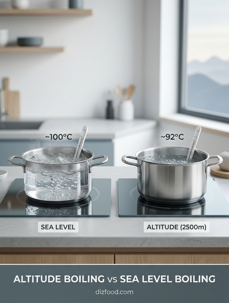 Altitude Boiling Vs Sea Level Boiling - How Does Elevation Affect Your Cooking Times?