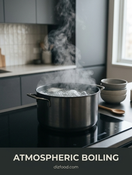 Understanding the Temperature Limits and Physics of atmospheric boiling