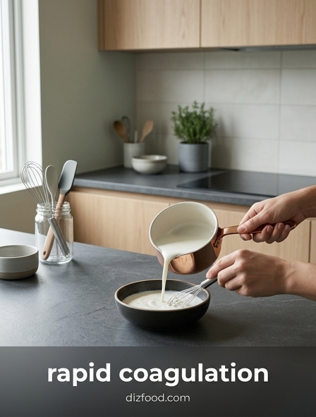 Understanding rapid coagulation to Avoid Toughened Proteins in High Heat Cooking