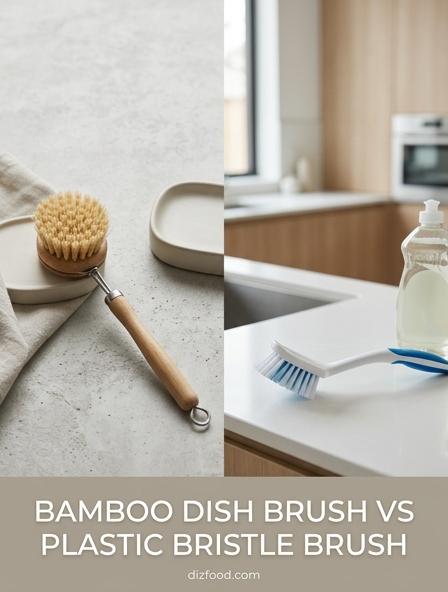 Bamboo Dish Brush Vs Plastic Bristle Brush: The One That Delivers a Deeper Clean Without the Waste!