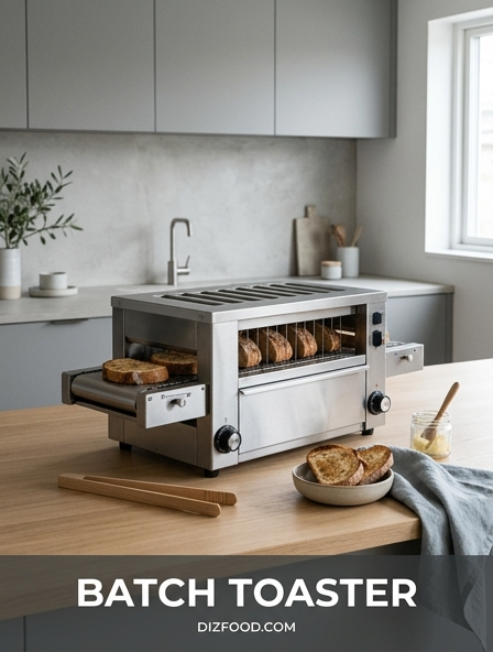 Why a batch toaster is Essential for Specialty and Artisan Bread Menus
