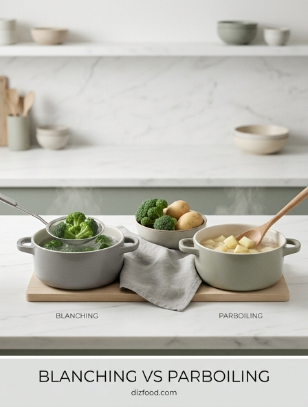 Blanching Vs Parboiling: The Technique That Guarantees Perfectly Prepped Vegetables!
