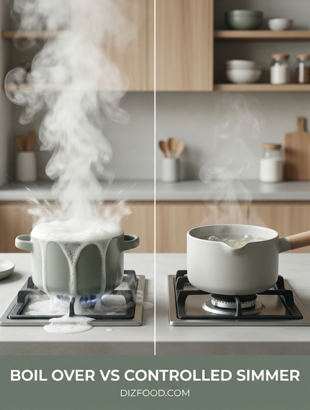 Boil Over Vs Controlled Simmer: The One That Masters Perfect Cooking Precision