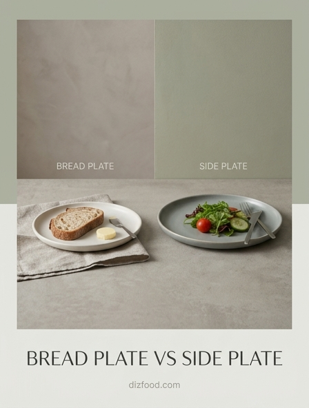 Bread Plate Vs Side Plate - Which One Is The Correct Choice For Your Table Setting?