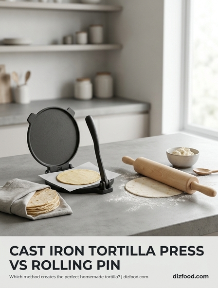Cast Iron Tortilla Press Vs Rolling Pin: Which Is Best For Your Homemade Tortillas?