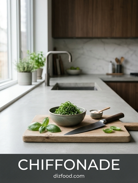 Mastering the Chiffonade Technique for Elegant Herb Ribbons and Professional Presentation