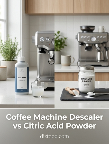 Coffee Machine Descaler Vs Citric Acid: The Ultimate Winner for a Limescale-Free Brew!
