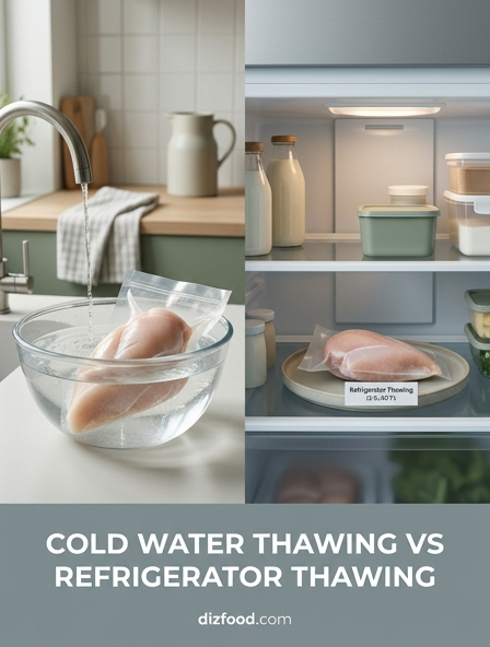 Cold Water Thawing Vs Refrigerator Thawing: Which Is The Best Way To Defrost?