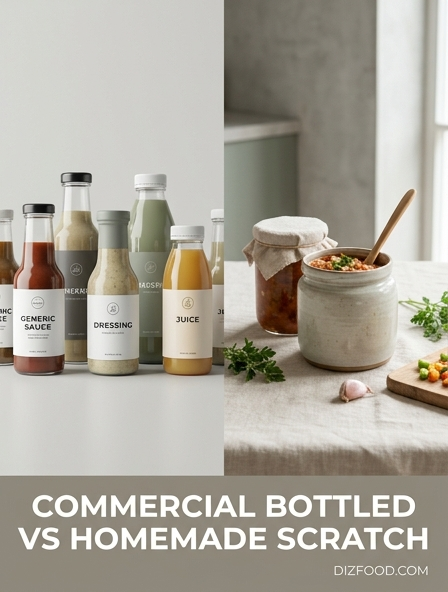 Commercial Bottled Vs Homemade Scratch: Which Truly Elevates Your Kitchen Results?