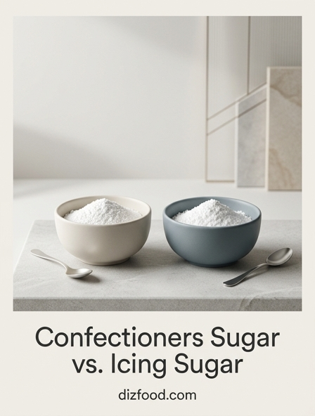 Confectioners Sugar Vs Icing Sugar: The Sweet Difference for Perfectly Smooth Sweets
