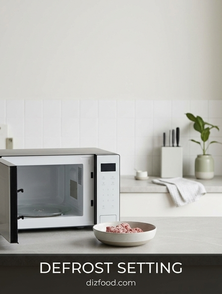 Mastering Microwave Cooking: Why the defrost setting is Essential for Even Thawing