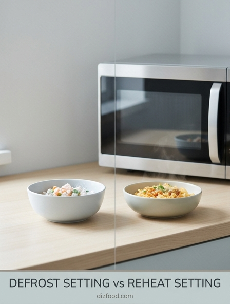 Defrost Setting Vs Reheat Setting - Choosing The Best Mode For Optimal Food Quality