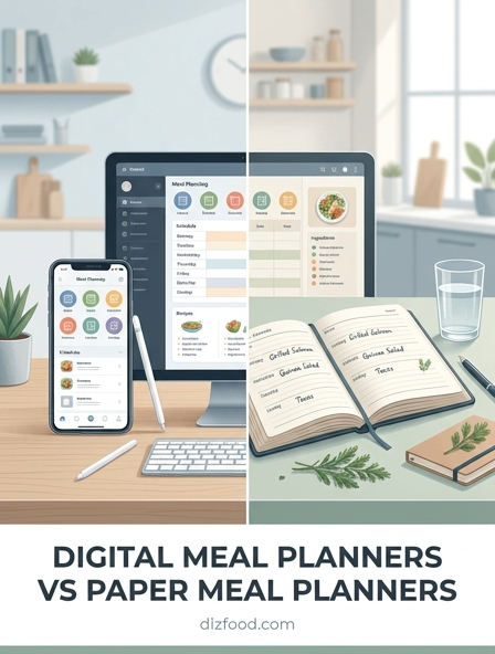 Digital Vs Paper Meal Planners - Choosing the Best Tool for Seamless Kitchen Prep