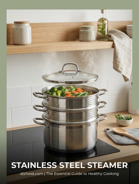 Why the Classic Stainless Steel Steamer is the Best Tool for High-Heat Durability