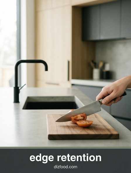 Understanding edge retention for Long Lasting Culinary Precision and Performance