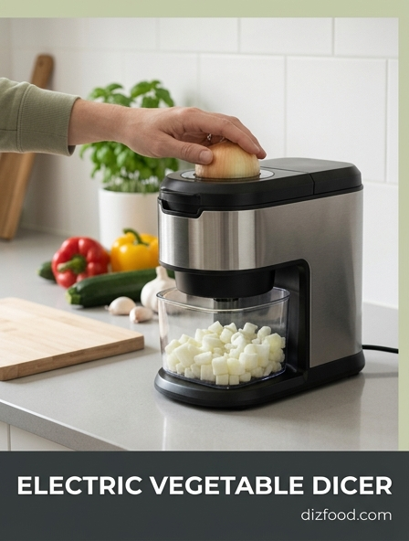 Efficient Meal Prep with an Electric Vegetable Dicer or Food Processor
