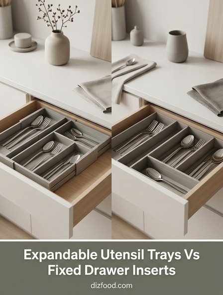 Expandable Utensil Trays Vs Fixed Drawer Inserts - Which Provides The Perfect Fit For Your Kitchen Storage?