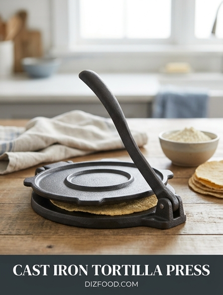 Achieving Perfect Uniformity and Speed with a cast iron tortilla press