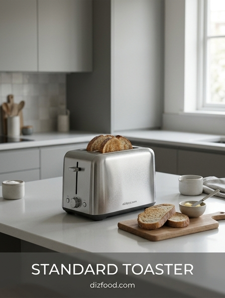 Achieve Perfect Results Every Morning with a standard toaster Designed for Speed