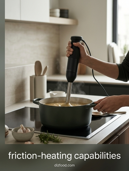 Why friction-heating capabilities are essential for creating seamless hot soups at home