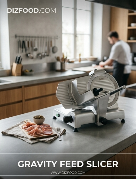 How the gravity feed slicer Optimizes Workflow for High Volume Deli Meat Production