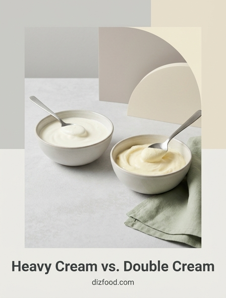 Heavy Cream Vs. Double Cream: Which One Delivers The Richest Results In Your Recipes?
