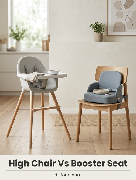 High Chair Vs Booster Seat - The One That Best Adapts To Your Child's Growth!