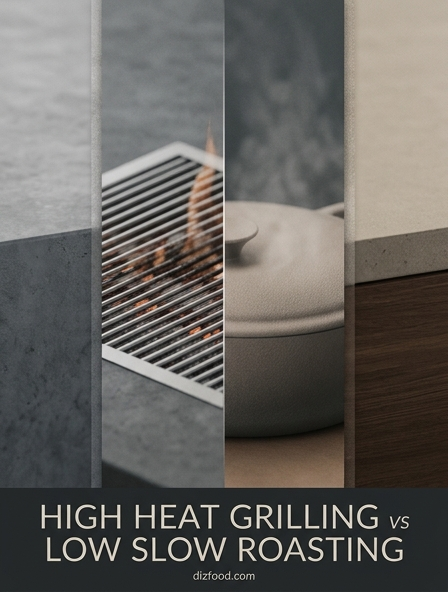 High Heat Grilling vs Low Slow Roasting - Which Method Is Best For Your Meat?