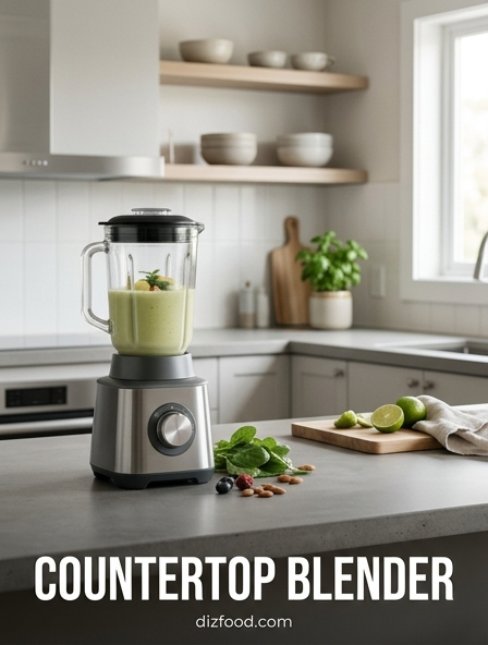 Choosing the Ideal countertop blender for High-Performance Smoothies and Ice Crushing