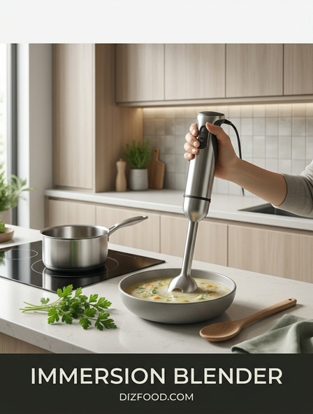 How the immersion blender Simplifies Your Cooking with One Pot Ease and Quick Cleanup