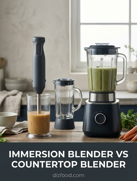 Immersion Blender vs Countertop Blender: Which Blending Powerhouse Do You Really Need?