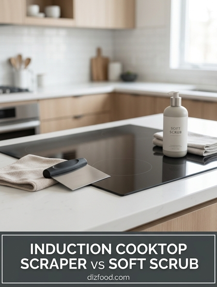 Induction Cooktop Scraper Vs Soft Scrub: Which Is Best For Your Glass Stove?