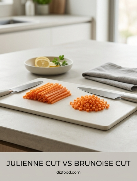 Julienne Cut Vs Brunoise Cut: The Precision Techniques That Elevate Your Plate