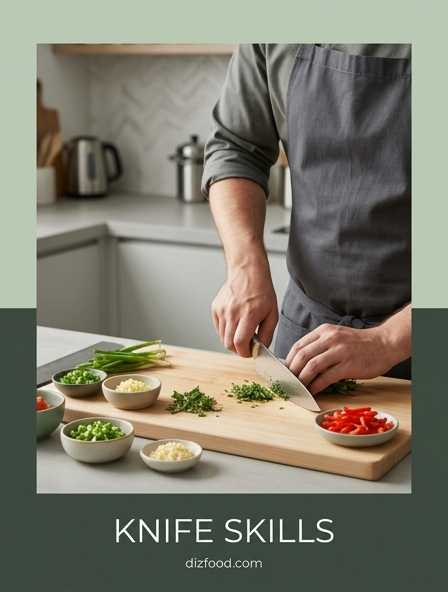 Essential knife skills for Achieving Perfect Culinary Precision and Consistency