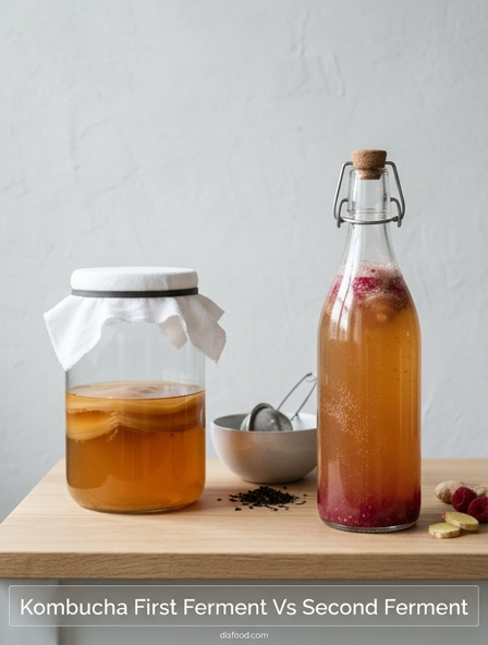 Kombucha First Ferment Vs Second Ferment - Mastering The Transition For Perfect Fizz And Flavor