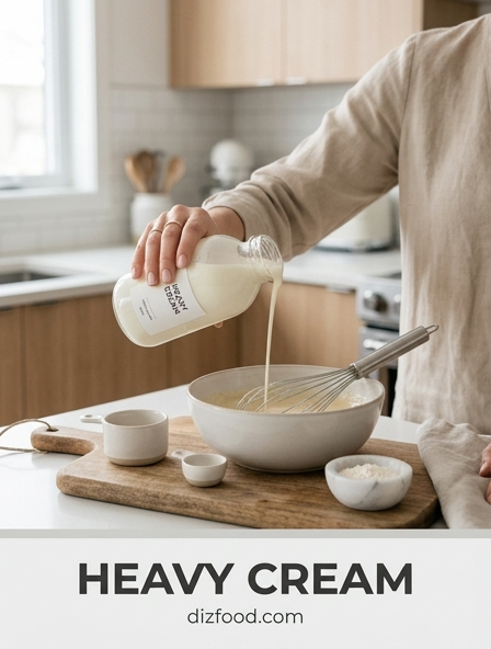 Master the Art of Light and Airy Toppings Using heavy cream