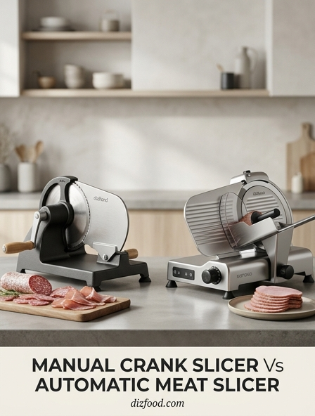 Manual Crank Vs Automatic Meat Slicer: The One That Achieves Professional Deli-Thin Slices!