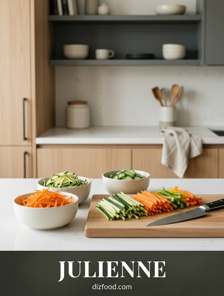 Master the Julienne Cut for Elegant and Consistent Matchstick Vegetables