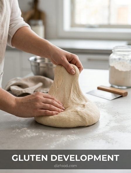 Master the control of gluten development for perfect tarts and breads