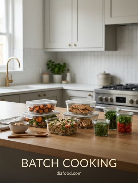 Master Your Schedule with High Efficiency Batch Cooking Techniques
