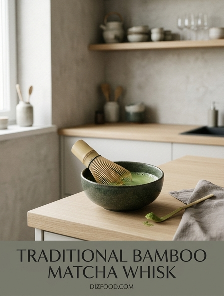 Master the Ceremonial Art of Tea Using a traditional bamboo matcha whisk