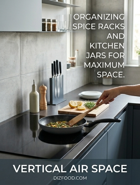 Maximize Your Kitchen Workflow by Utilizing vertical air space for Efficient Drying