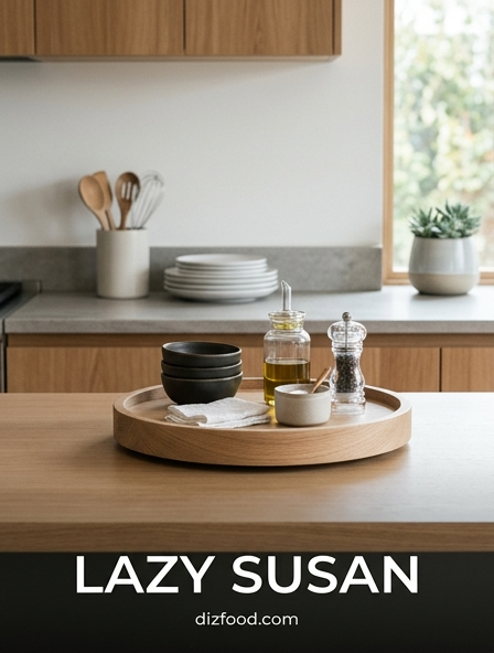 Maximize Deep Cabinet Space with a Lazy Susan Turntable