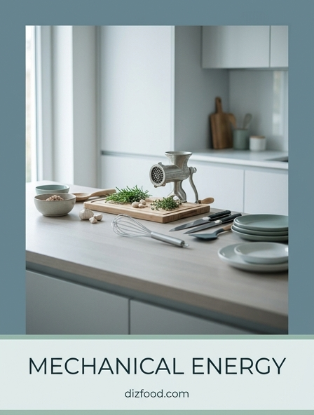Understanding the role of mechanical energy in preventing pasta from sticking