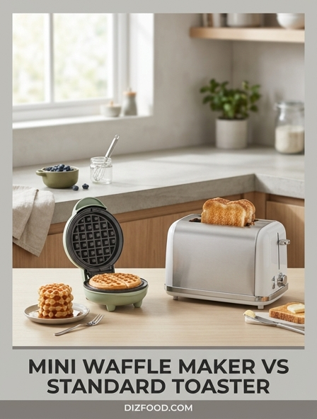 Mini Waffle Maker Vs Standard Toaster - Which Is Best For Your Morning Routine?