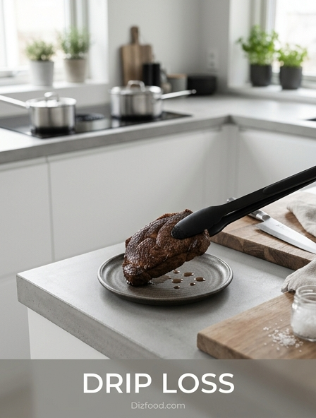 Minimizing Drip Loss to Preserve the Flavor and Moisture of Thawed Foods