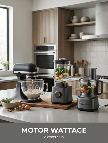 Understanding motor wattage to Determine the Best Blending Power for Your Recipes